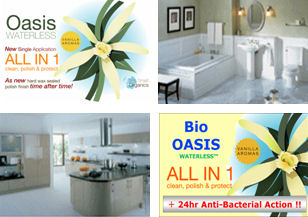 Oasis and Bio-Oasis All in 1 Waterless Cleaners